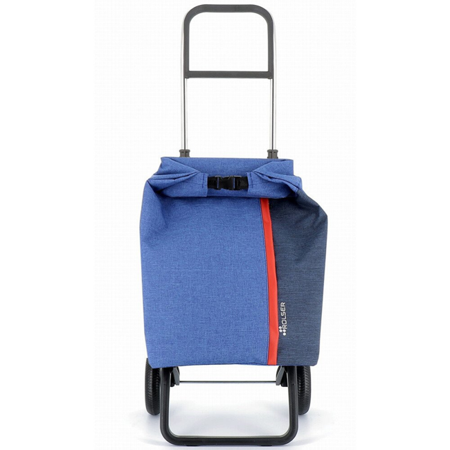 Składany wózek Logic RG Roll Top Tweed - azul  