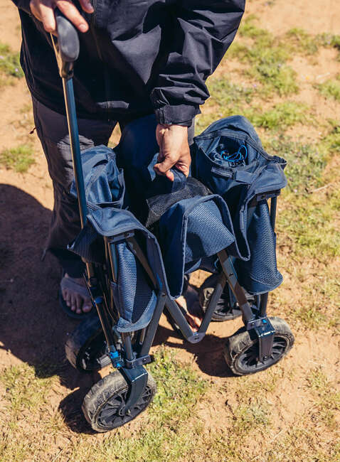 Składany wózek na sprzęt Gregory Alpaca Gear Wagon 140 - slate blue