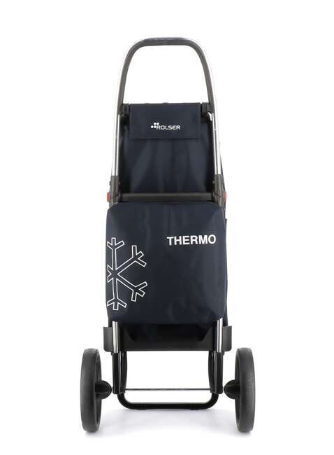 Składany wózek na zakupy Rolser I-Max Thermo Zen 2 koła XL - navy blue