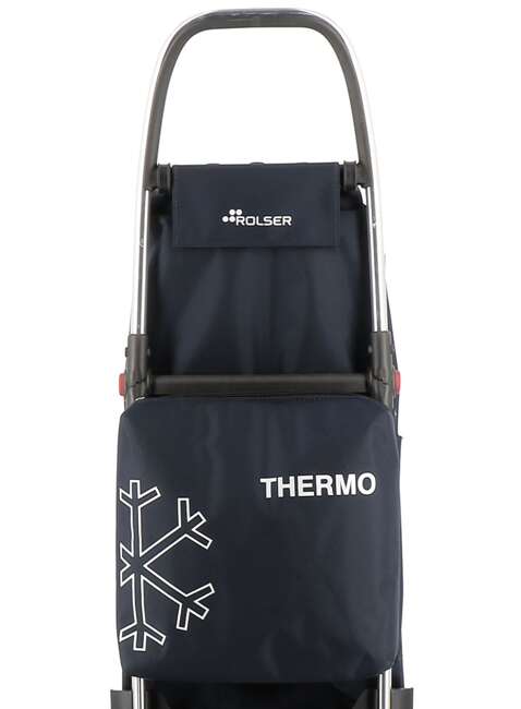 Składany wózek na zakupy Rolser I-Max Thermo Zen 2 koła XL - navy blue