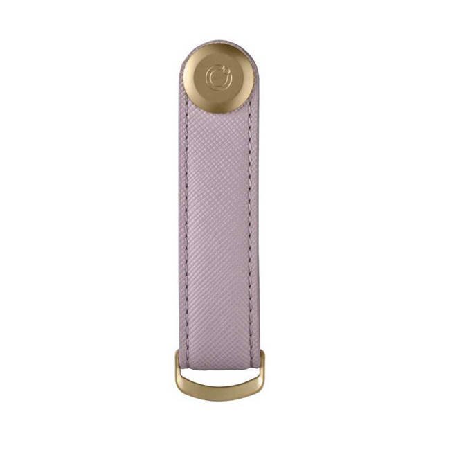 Skórzane etui na klucze Orbitkey Saffiano Key Organizer - lilac