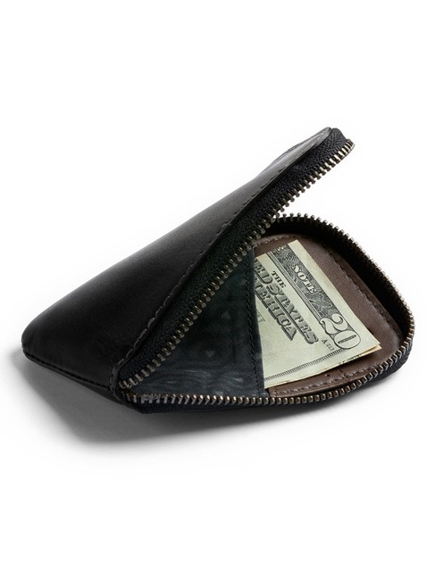 Skórzany portfel kieszonkowy Bellroy Card Pocket - black