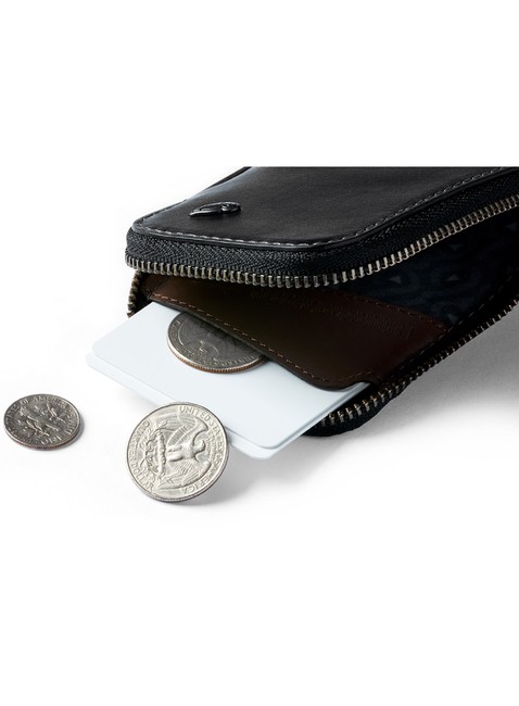 Skórzany portfel kieszonkowy Bellroy Card Pocket - black