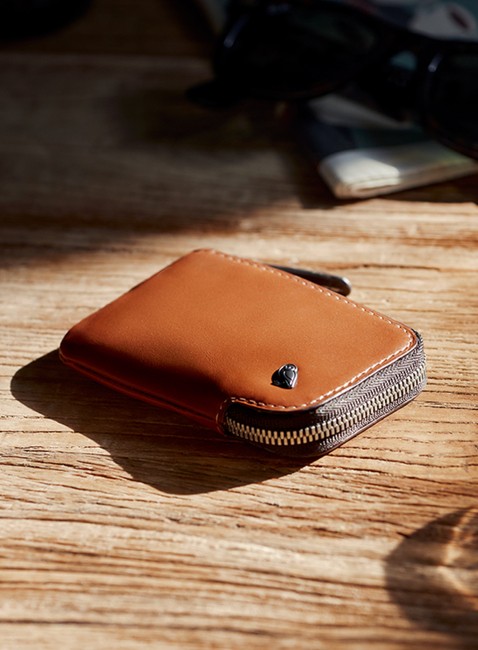 Skórzany portfel kieszonkowy Bellroy Card Pocket - caramel