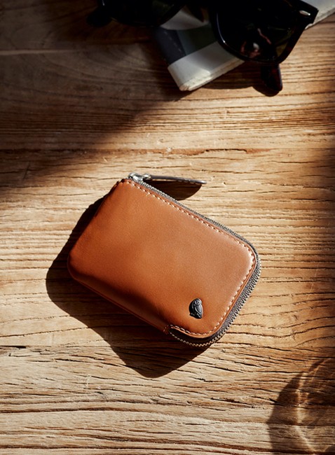 Skórzany portfel kieszonkowy Bellroy Card Pocket - caramel