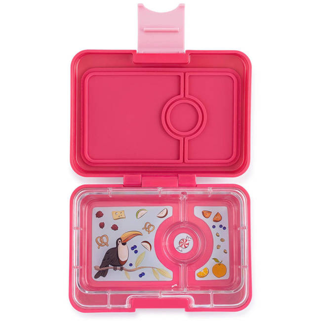 Śniadaniówka / lunchbox dziecięcy Yumbox MiniSnack - lotus pink