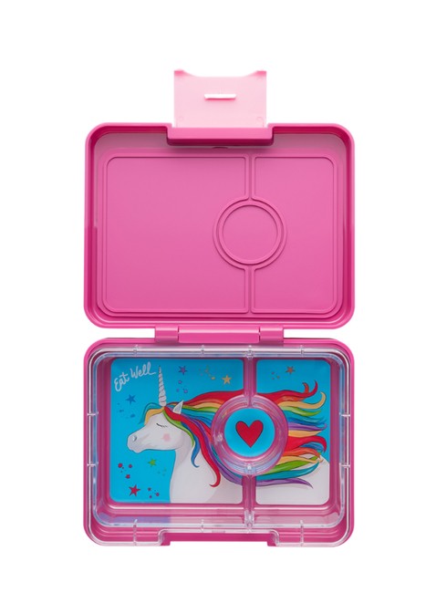 Śniadaniówka / lunchbox dziecięcy Yumbox Snack - malibu purple / magical unicorn