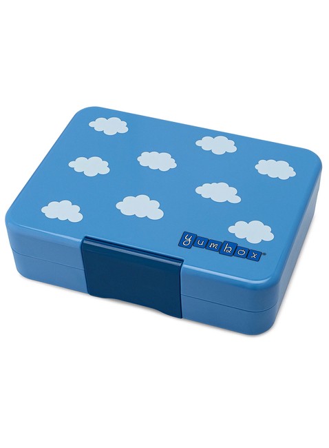 Śniadaniówka / lunchbox dziecięcy Yumbox Snack - sky blue clouds / rainbow tray