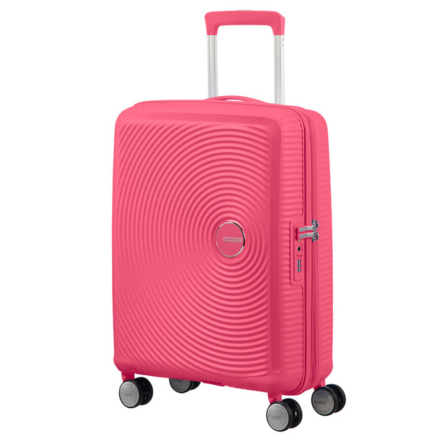 Soundbox walizka średnia American Tourister - hot pink
