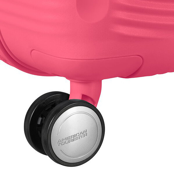 Soundbox walizka średnia American Tourister - hot pink