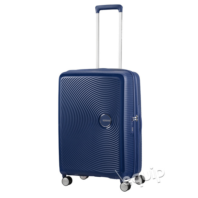 Soundbox walizka średnia American Tourister - midnight navy