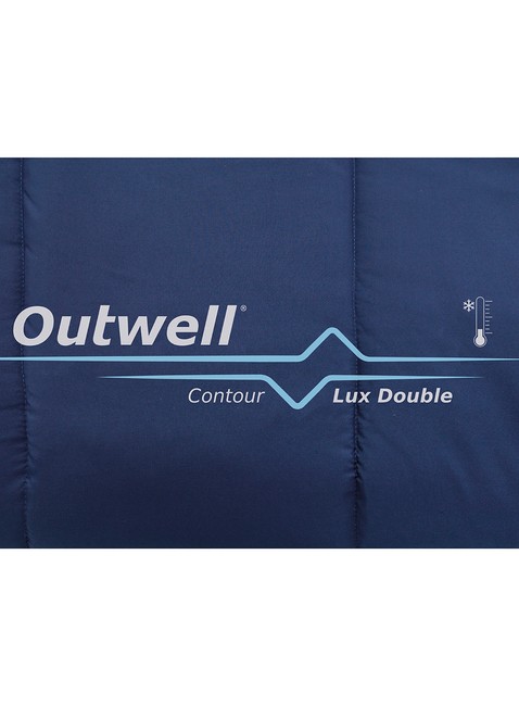 Śpiwór Outwell Contour Lux Double - imperial blue