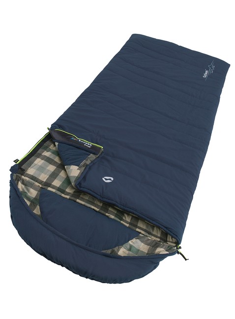 Śpiwór jednoosobowy Outwell Camper Lux L - deep blue