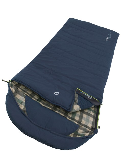 Śpiwór jednoosobowy Outwell Camper Lux R - deep blue