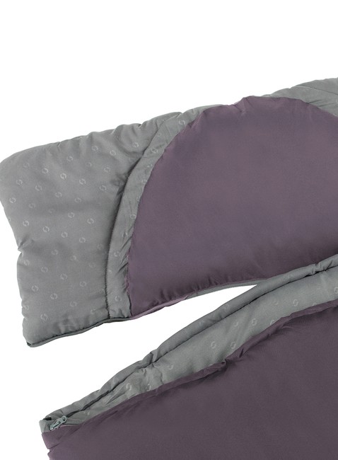 Śpiwór jednoosobowy Outwell Contour L - deep purple