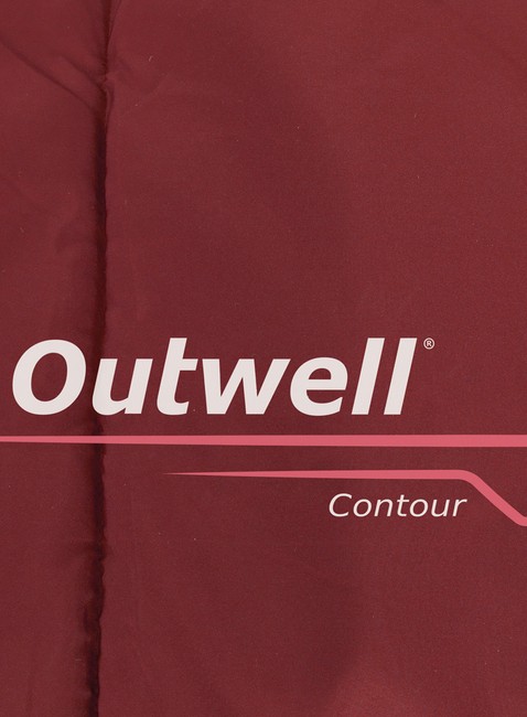 Śpiwór jednoosobowy Outwell Contour Lux L - red