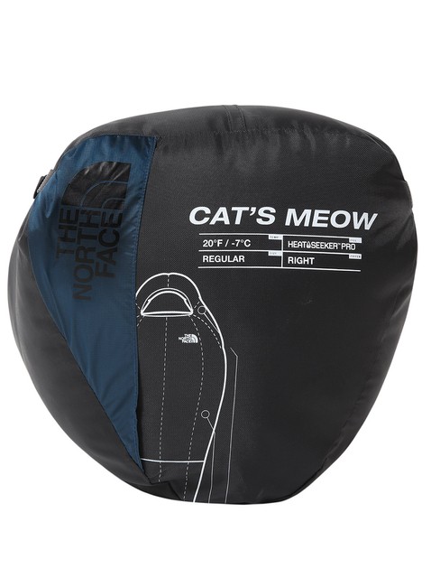 Śpiwór mumia The North Face Cat's Meow Slip Bag Long - banff blue / tiger