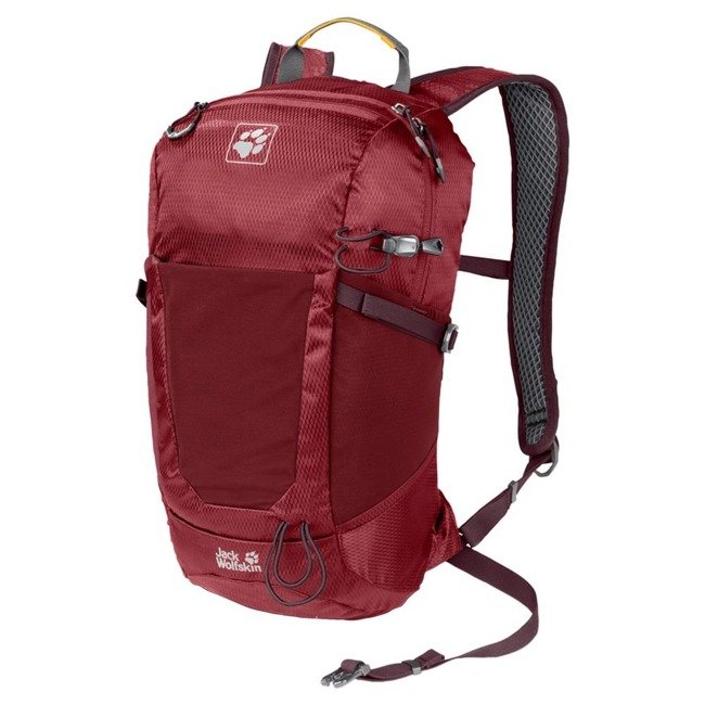Sportowy plecak Kingston 16 Jack Wolfskin - red maroon