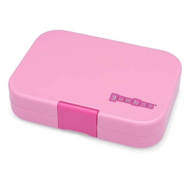 Średnia śniadaniówka / lunchbox Yumbox Panino - power pink/rainbow tray