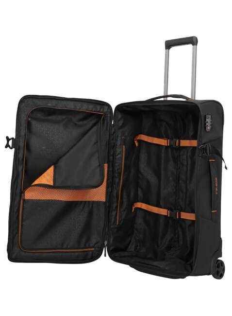 Średnia torba podróżna Travelite Briize Roller Travelling Bag M - black