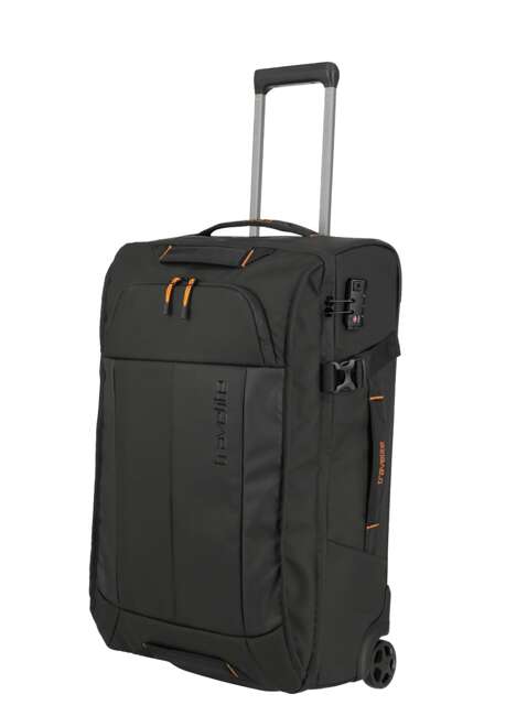 Średnia torba podróżna Travelite Briize Roller Travelling Bag M - black