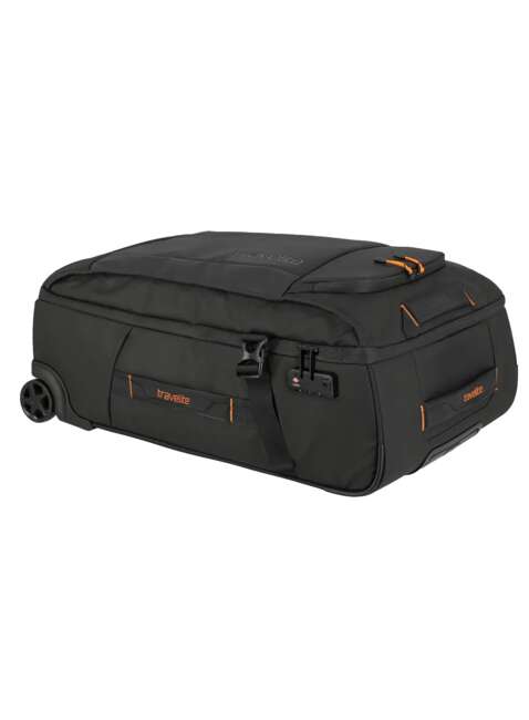 Średnia torba podróżna Travelite Briize Roller Travelling Bag M - black