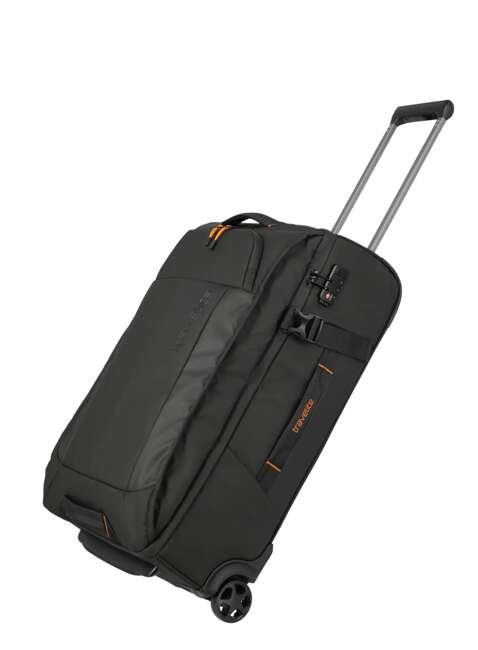 Średnia torba podróżna Travelite Briize Roller Travelling Bag M - black