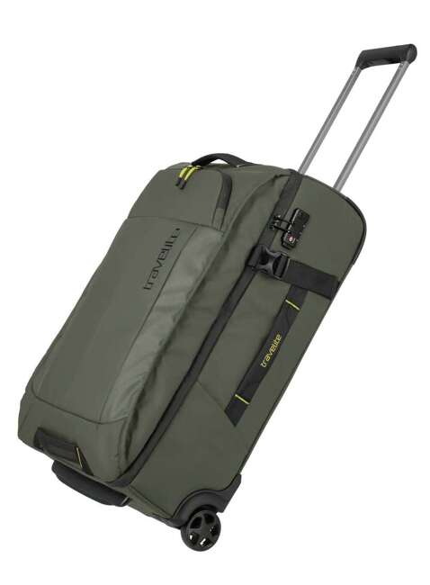 Średnia torba podróżna Travelite Briize Roller Travelling Bag M - khaki