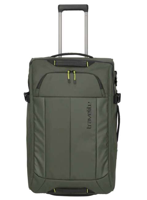 Średnia torba podróżna Travelite Briize Roller Travelling Bag M - khaki