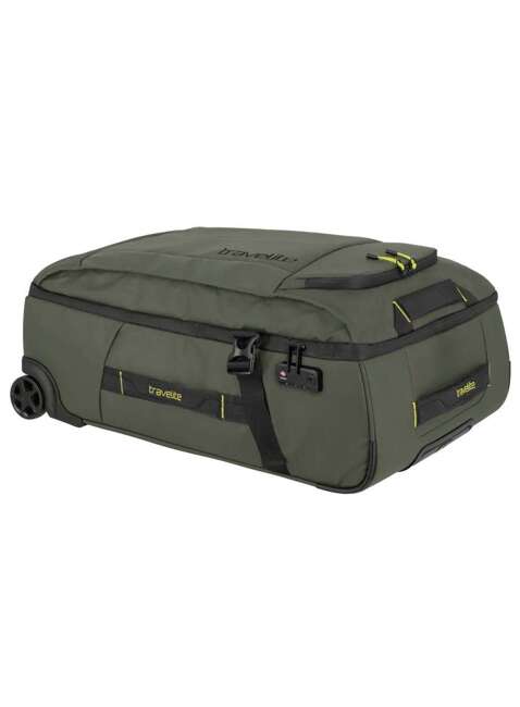 Średnia torba podróżna Travelite Briize Roller Travelling Bag M - khaki