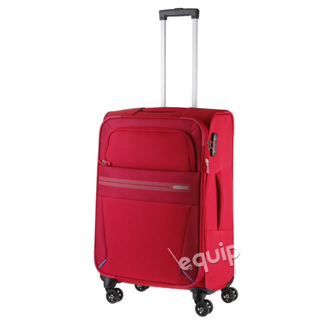 Średnia walizka American Tourister Summer Voyage - ribbon red