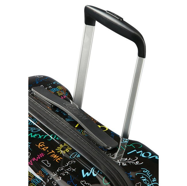 Średnia walizka American Tourister Wavebreaker - chalkboard