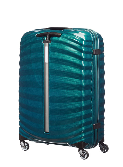 Średnia walizka Samsonite Lite-Shock spinner - petrol blue