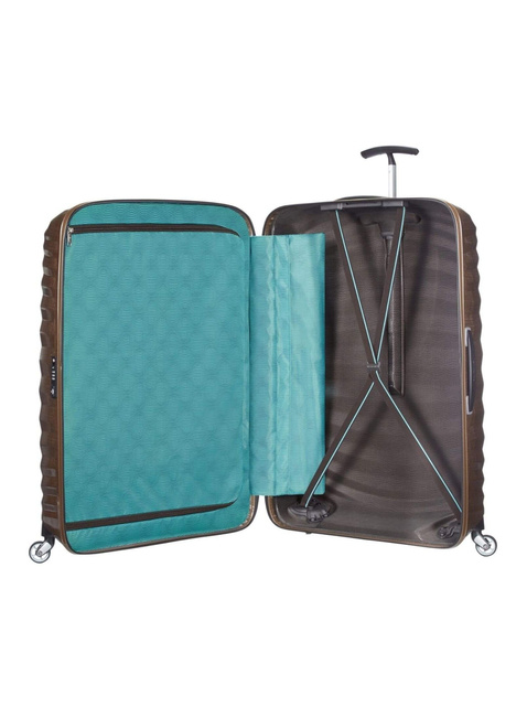 Średnia walizka Samsonite Lite-Shock spinner - sand