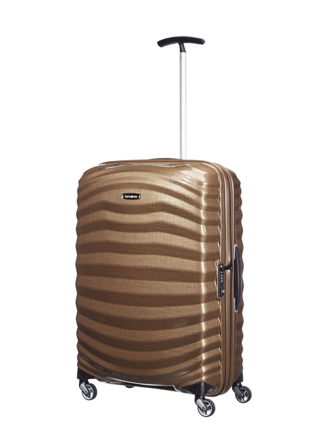 Średnia walizka Samsonite Lite-Shock spinner - sand