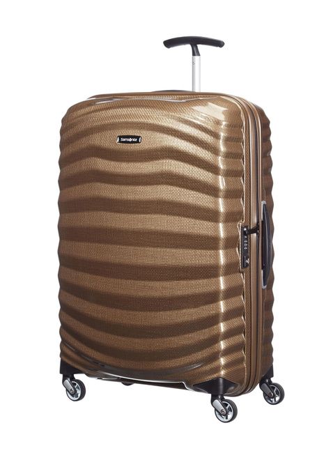 Średnia walizka Samsonite Lite-Shock spinner - sand