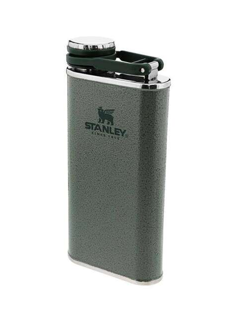 Stalowa piersiówka Stanley Classic Easy Fill Wide Mouth Flask 0,23 l - hammertone green