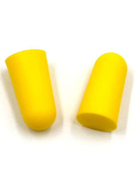Stopery jednorazowe piankowe HASPRO MULTIPACK 10 par - yellow