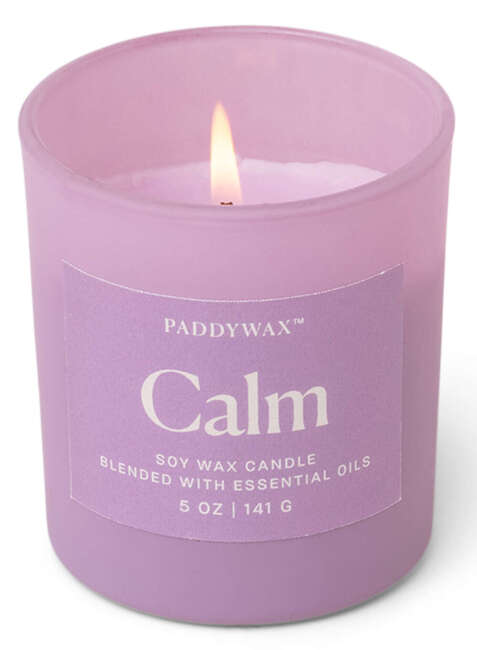 Świeca zapachowa sojowa Paddywax Wellness 141 g - calm