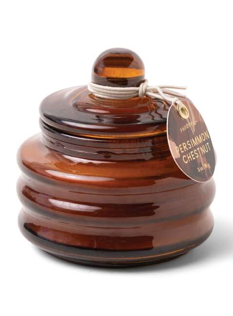 Świeca zapachowa szklana Paddywax Beam 85 g Persimmon Chestnut - amber