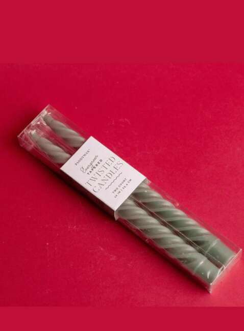 Świece zapachowe stożkowe Paddywax Cypress & Fir 2 sztuki - evergreen