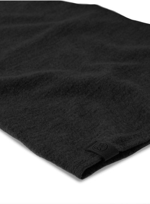 Szal komin Buff Merino Fleece Neck Warmer - solid black