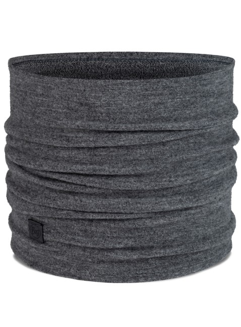 Szal komin Buff Merino Fleece Neck Warmer - solid grey