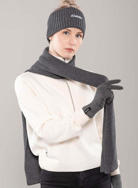 Szalik Eisbar Larell Scarf RL - dark grey