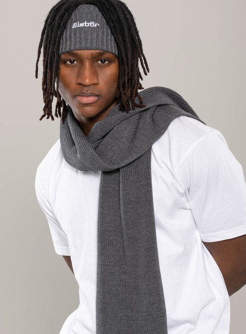 Szalik Eisbar Larell Scarf RL - dark grey