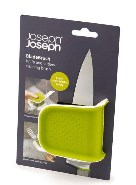 Szczotka do czyszczenia noży i sztućców Joseph Joseph BladeBrush™ - green