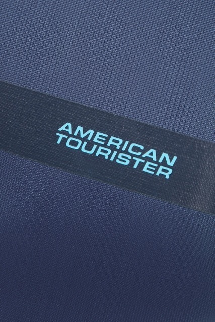 Szeroka walizka mała American Tourister Herolite - midnight blue