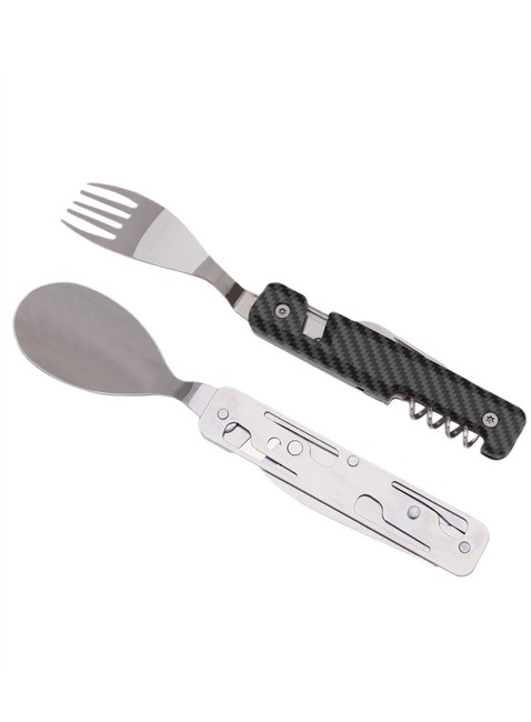 Sztućce Akinod Multifunction Cutlery 13H25 - carbon