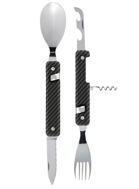 Sztućce Akinod Multifunction Cutlery 13H25 - carbon