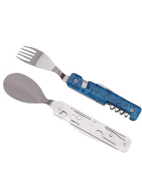 Sztućce Akinod Multifunction Cutlery 13H25 - downtown blue